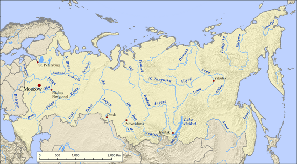 Rivers of Russia